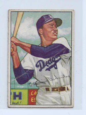 Bowman 1952 - Duke Snider #116 Salón de la fama Foto 1 de 2