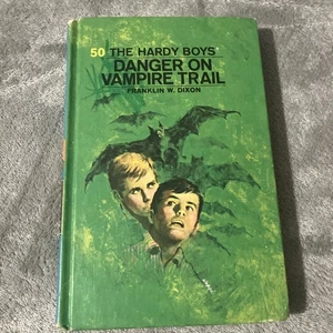 Vintage Hardy Boys Danger On Vampire Trail Book #50 8950 - Picture 1 of 3