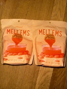 Two Sweetshop Melt'ems 12oz Orange for dip, drip, Long shelf life Made in US - Picture 1 of 2