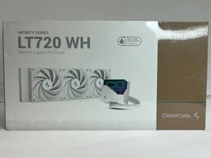 Deepcool LT720 WH White Infinity Series 3-Pin 360mm Liquid CPU Kühler - Bild 1 von 12