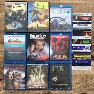 Alien Covenant Childs Play Blu-ray Elm Street Beetlejuice + DIGITAL Horror Movie - Picture 1 of 5