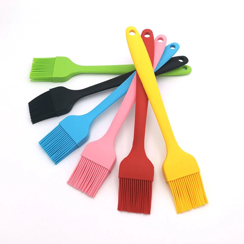Silicone oil brush for cooking basting 21 & 26 cm GOOD QUALITY & VALUE UK SELLER - Image 1 of 4