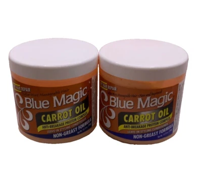 Blue Magic Carrot Oil Dry Hair Leave In Conditioner 13.75oz (PACK OF 2) - Image 1 of 2