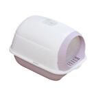 Pet Litter Tray Enclosed Potty Toilet Dogs  Hooded Cat