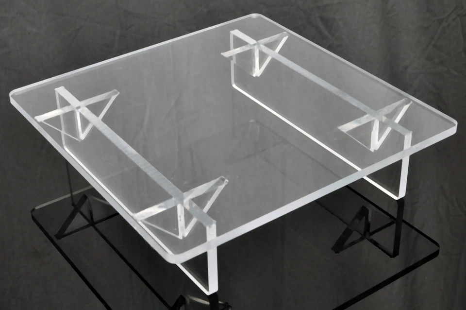 Aquarium Protein Skimmer Stand 1/4" Cast Acrylic **Made in USA** - Image 1 of 1