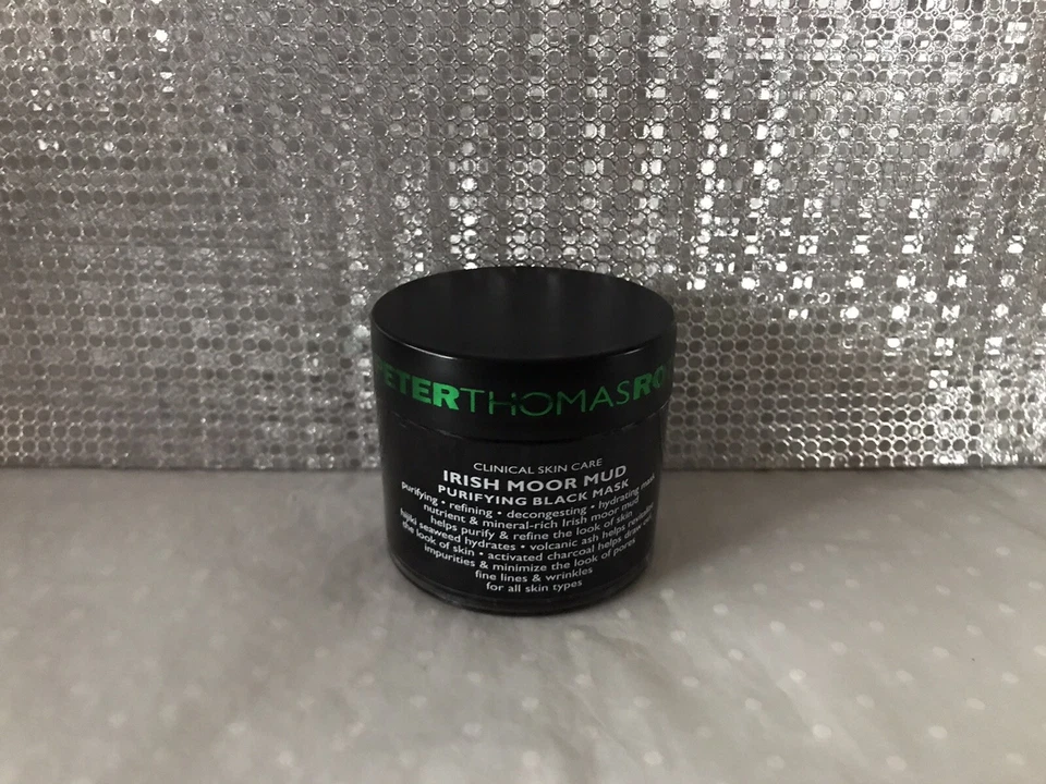 Peter Thomas Roth Irish Moor Mud Purifying Black Mask 50ml Travel Size New - Image 1 of 1