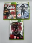 Xbox 360 Spiele Red Dead Redemption Homefront COD World at War mit Anleitung TOP