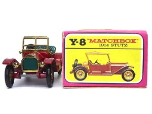 Matchbox Yesteryear Y8-3 1914 Stutz Type 4E Roadster In Type 'F' Box - Picture 1 of 10