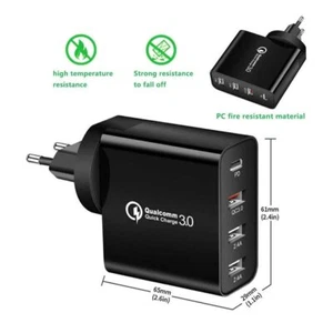 20W 40W DUAL USB C PD Fast Wall Charger Power Adapter For iphone 14 13 Android - Picture 1 of 28