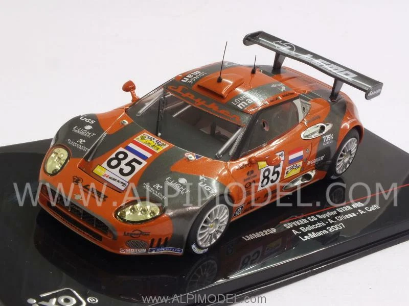 Spyker C8 Spyder GT2-R Le Mans 2007 Belicchi-Chiesa-Caffi 1:43 IXO LMM225P - Immagine 1 di 1
