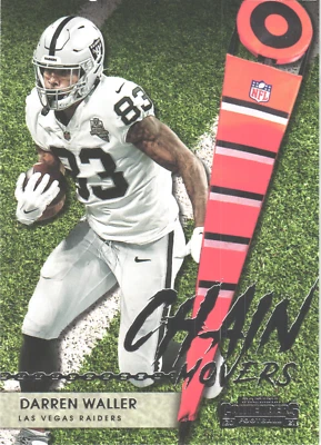 2021 Panini Contenders Chain Movers Darren Waller - Image 1 of 2