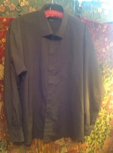 GREAT THOMAS NASH SIZE 17in BrownShirt. Easy Care, High Quality From Debenhams. - Picture 1 of 3