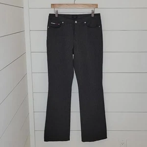 TOMMY JEANS Gr. 9 grau weicher strukturierte Bootcuthose - Bild 1 von 6