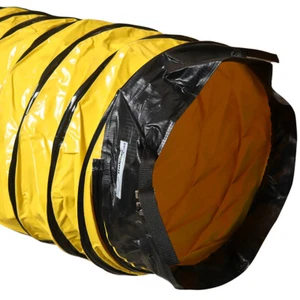 Ventilador de aire amarillo de gran diámetro - Imagen 1 de 7