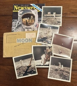 Original NASA Apollo 6 Mondlandung Fotos 5" x 5" Kodak Chromogenic Prints + - Bild 1 von 12