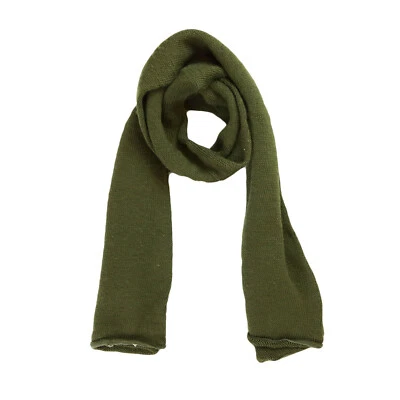 Army Wool Scarf Original US Military Surplus Combat Scarves Hiking Neck Warmer - Image 1 of 4