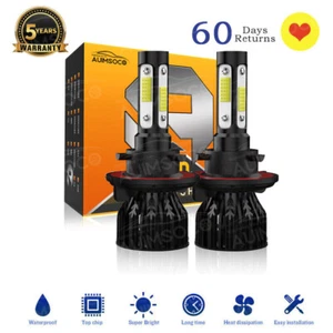 For Dodge Challenger 2008-2014 10000K COB LED Lamp High/Low Beam Lamps Kit - Picture 1 of 20