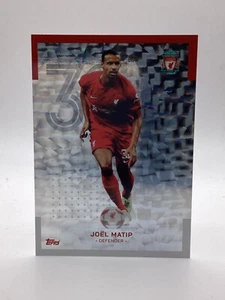 JUEGO DE EQUIPO TOPPS LIVERPOOL 2022/23 LÁMINA DE HIELO JOEL MATIP - Imagen 1 de 2