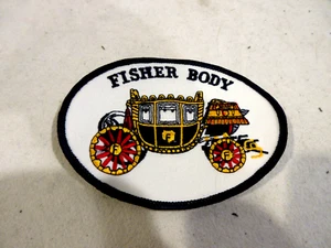 Fisher Body Coach Cloth Patch - Foto 1 di 2