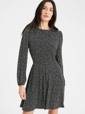 Banana Republic Fit & Flare Dress All Seasons Long Sleeve Versatile NEW XS-XL - Image 1 of 4