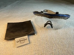 Oakley M Frame Gen 1 SLASH Crystal Blue - Clear Vented - NEAR MINT RARE - Picture 1 of 7
