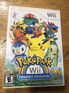 PokéPark Wii: Pikachu's Adventure (Nintendo Wii, 2010)  Case And Manual Only - Foto 1 di 4