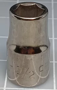 Craftsman 1/2in. 6 Point Socket 1/2" Drive -G- Inverted 44055 Knurled USA - Imagen 1 de 7