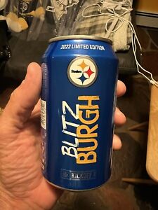 Bud Light 2022 Pittsburgh Steelers Beer Can