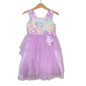Jona Michelle Tulle Girls Pink Beautiful Floral Easter/Spring Dress Size 3T - Photo 1 sur 11