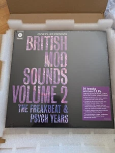 Eddie Piller Presents British Mod Sounds Volume 2 Years 6 x Purple Vinyl LP - Picture 1 of 2