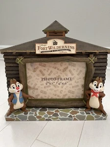 Walt Disney World 50th Anniversary Fort Wilderness Chip & Dale Photo Frame 2021 - Picture 1 of 7
