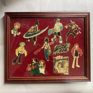 Shaman King Framed Pins Set Jump Prize - Picture 1 of 10