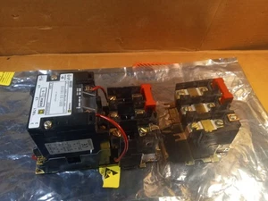 New Square D 8536SBG2S Motor Starter 120V Coil Size 0 & Heater Overload Block - Picture 1 of 6