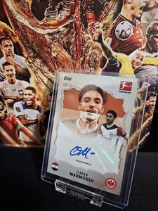 OMAR MARMOUSH Auto 6/49 Topps Bundesliga International Stars Eintracht Frankfurt - Bild 1 von 2