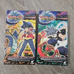 Beyblade: G Revolution - Vol. 1 & Vol. 2 (VHS, 2004) FUNimation  - Picture 1 of 3