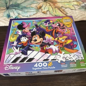 Disney 400 Piezas Together Time Puzzle Mickey Mouse Minnie Goofy Pluto ¡COMPLETO!! - Imagen 1 de 7