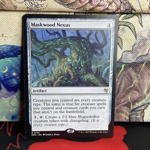 Maskwood Nexus #0132 Commander: Aetherdrift regular casi nuevo - Imagen 1 de 3