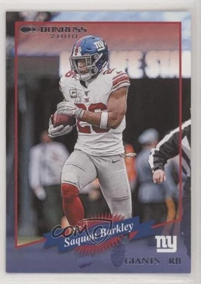 2020 Panini Donruss Retro 2000 Saquon Barkley #R2K-SB - Image 1 of 2