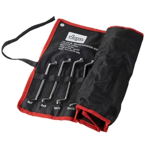 Doppel - Ringschlüssel Schraubenschlüssel Set 12-tlg. 6-32 mm in Rolltasche - Bild 1 von 4