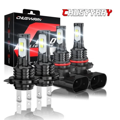 Combo de lâmpadas de faróis de LED 6000K feixe alto/baixo para Mazda CX-7 2007-2011 2012 - Imagem 1 de 4