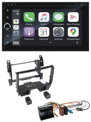 Blaupunkt 2DIN Bluetooth DAB USB DVD MP3 Autoradio für Citroen C3 2010-2016 DS3 - Bild 1 von 4