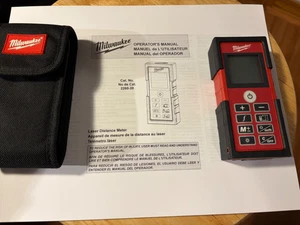 Milwaukee 2280-20 LASER ENTFERNUNGSMESSER SET mit Koffer, Handbuch neue Akkus VIDEO - Bild 1 von 5