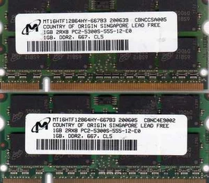 2GB (2x 1GB Kit) Xerox Phaser Printer 6130 6130N 6180 6180N 6180DN 7500DN Memory - Picture 1 of 1