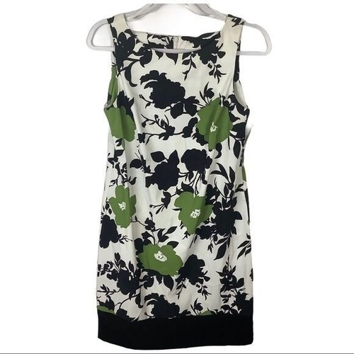 Abito donna Alyx taglia 10 stampa floreale senza maniche elasticizzato zip posteriore nuovo con etichetta