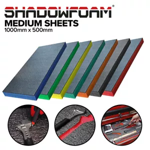 Schattenschaum (1000 mm x 500 mm) | individualisierbare Schaumstoffplatten zuschneiden und abziehen - Bild 1 von 52