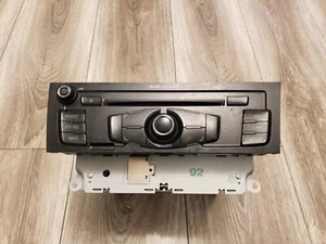 2008 AUDI A4 B8 CD RADIO PLAYER HEAD UNIT GENUINE 8T2035186B - Picture 1 of 7