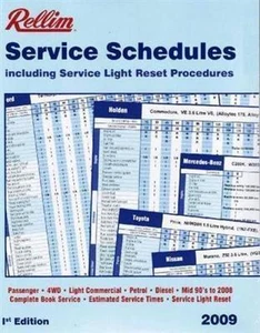 Rellim Servicing Schedules Volume 1 from Mid 90's to 2009 with MPN RERSS1 - Picture 1 of 2