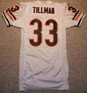 CHICAGO BEARS CHARLES TILLMAN AUTHENTIC GAME CUT JERSEY 2004 CHICAGO BEARS 04-46