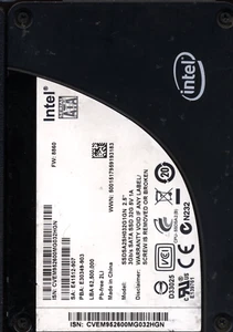 Intel 32GB SSDSA2SH032G1GN 2,5" Spenderlaufwerk - Bild 1 von 2