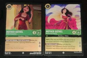 x2 Mother Gothel - Unwavering Schemer Selfish Manipulator Disney Lorcana Super  - Picture 1 of 3